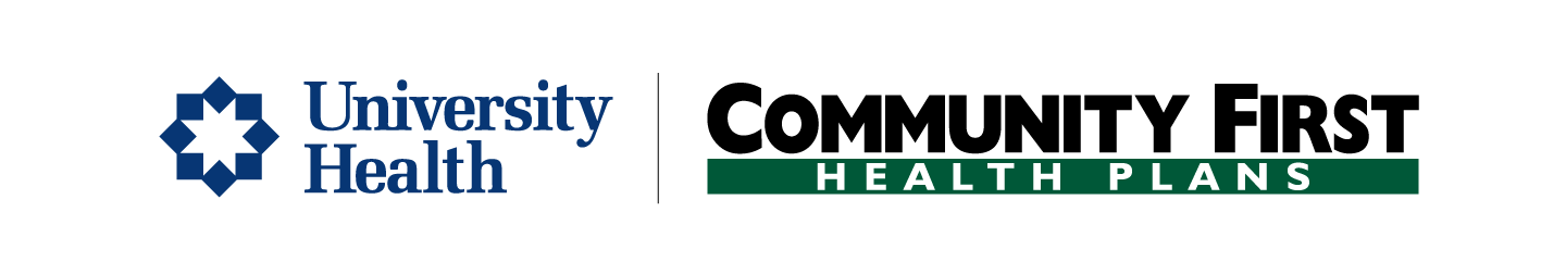 UHS Community First Health Plans logo