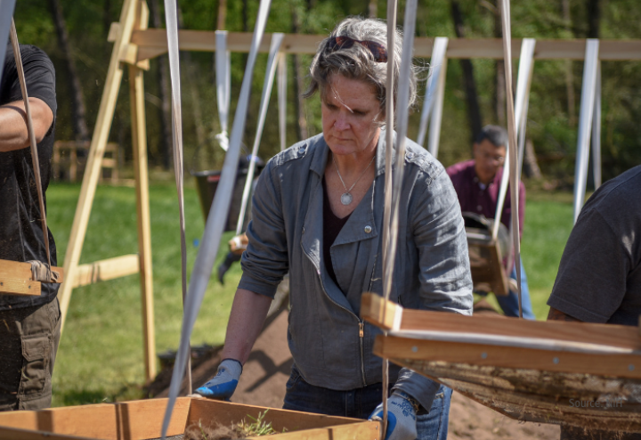 Working at an overseas archaeology site